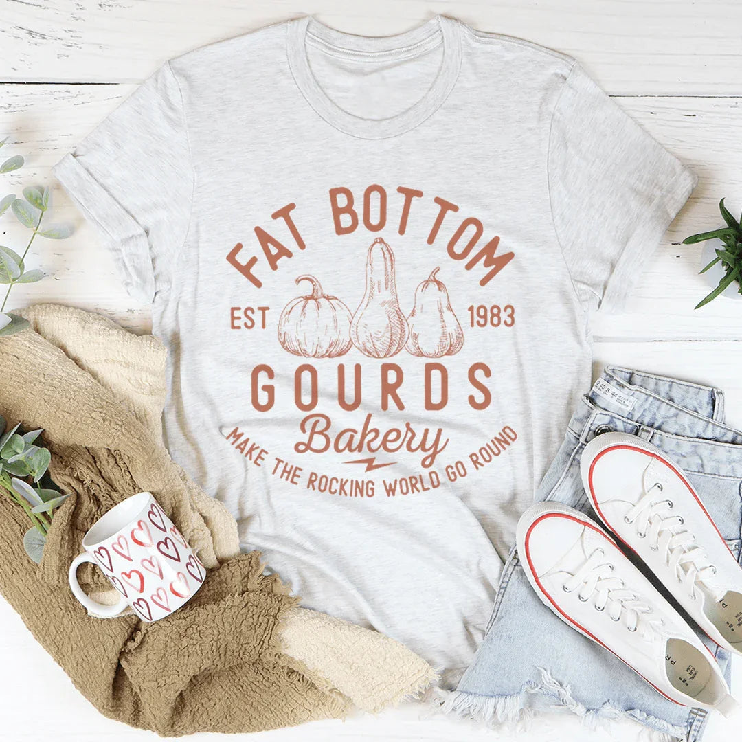 Fat Bottom Gourds Tee Peachy Sunday