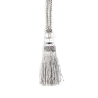 Faux Crystal Beaded Tassels Fringe Curtain Tieback Rope Window Decoration Door Hanging Ball Tassel Accessories Wonderful Curtain Holdbacks Curtains Tiebacks Home Decorative Braided Buckle Fastener Accessories Window Drapery Ball Tassels Tiebacks 50CM Stevvex
