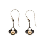 Women's Vintage Moonstone Heart-shaped Earrings Pi-Mart
