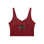 Loki & Ivy Women's V-Neck Yoga Sports Bra