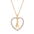 Initials Lette Necklace Pi-Mart