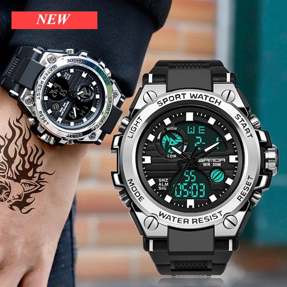 Military Solider Brand G Style Men Digital Sports Fashion Waterproof 30M Electronic Wristwatch For Men and Woman - SJB-DIAMOND ELITES