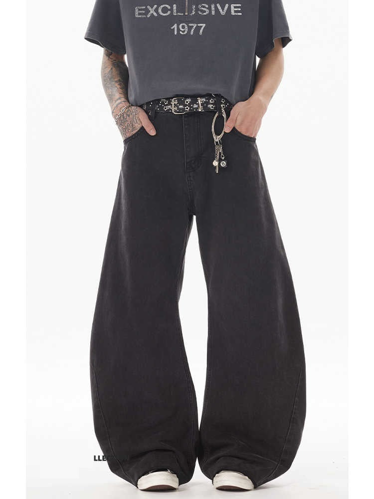 High-grade American Washed Jeans Men's All-match Lootquake LLC