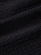 Men's Classic Textured Shorts with Elastic Waist