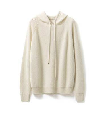 Autumn And Winter Thickening Knitted Hat Loose Sweater Pi-Mart