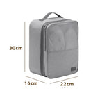 Shoe storage bag, anti-splashing thickened shoe box, travel storage shoe bag, can accommodate three pairs of shoe storage bag - SJB-DIAMOND ELITES