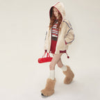 New Winter Velvet Cotton Clothes Lamb Wool Coat Pi-Mart