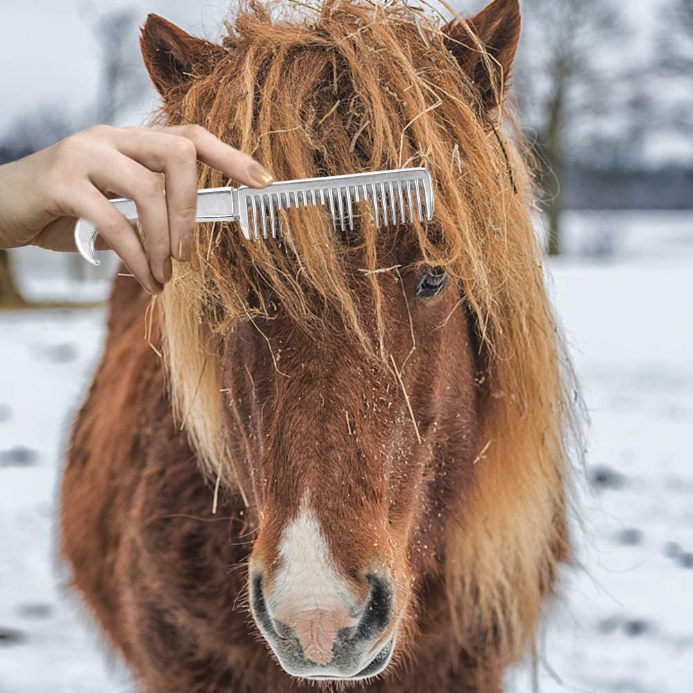 Horse Cleaning Brush Bent Hook Lootquake LLC