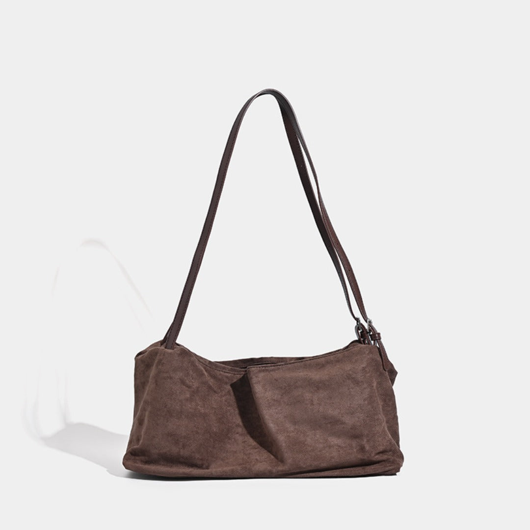 Vintage matte hobo bag, large capacity pillow bag, commuter versatile shoulder crossbody bag - SJB-DIAMOND ELITES