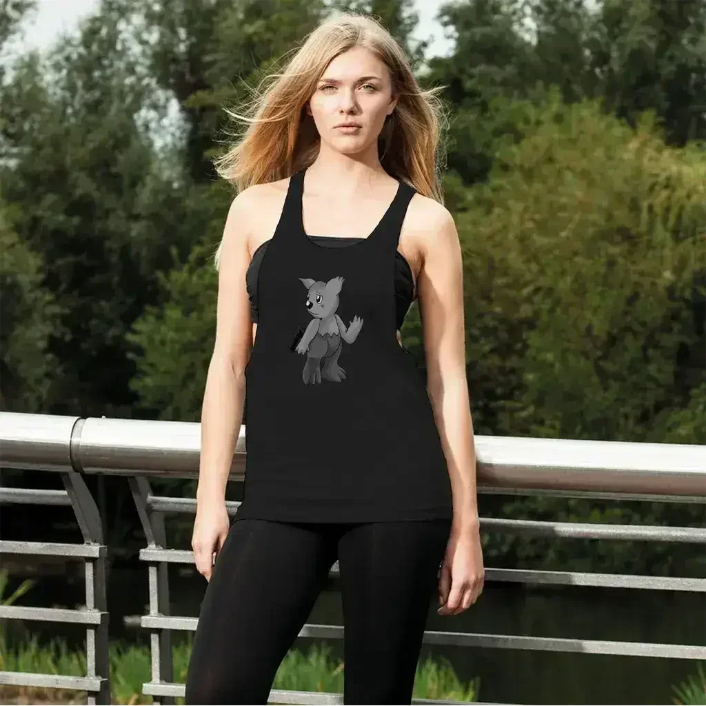 Sarcoot Women's Loose Racerback Tank Top - SJB-DIAMOND ELITES