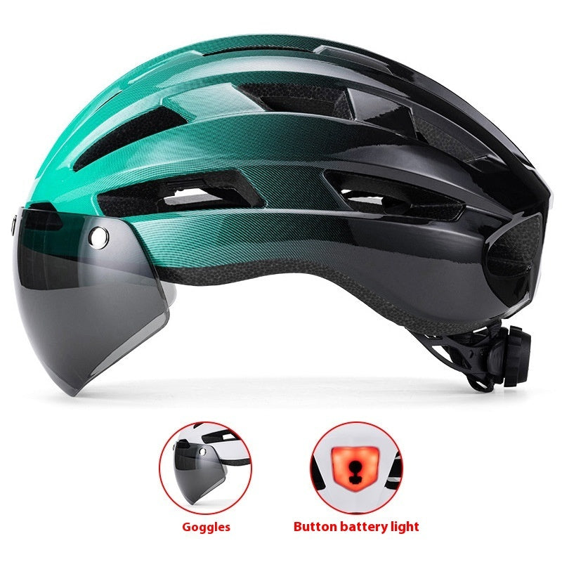 Magnetic Suction Goggles Unisex Mountain Highway Color Changing Cycling Bicycle Helmet Lootquake LLC