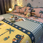 Vintage Cotton Bed Cover Three Piece Set Pi-Mart