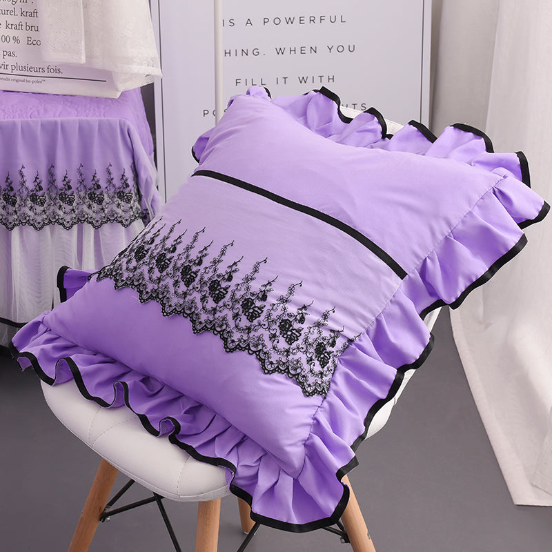 Lace Lace Square Pillowcase Without CoreCushion Cover And Pillowcase One Pair Set Pi-Mart