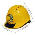 Solar Hat With Fan Thickened Multifunctional Helmet