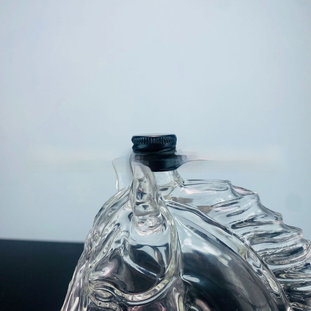 Horse Head Whiskey Bottle Lootquake LLC