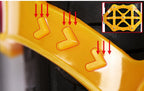Emergency Tire Snow Chain Double Buckle Pi-Mart