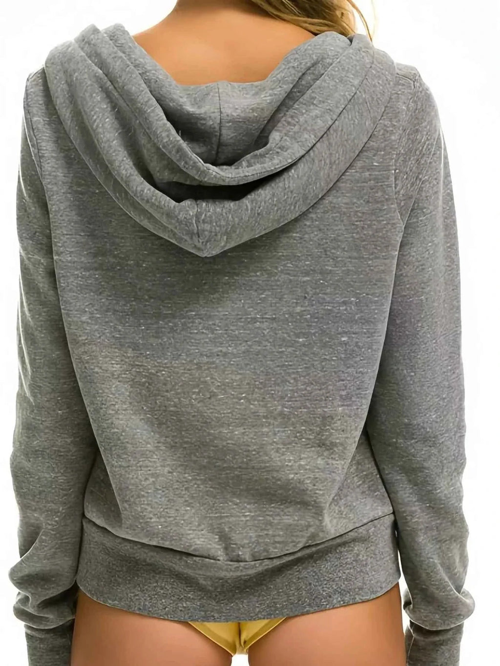 Full Size Striped Zip-Up Hoodie Plus Size THRIXINE