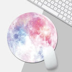 Space Round Mouse Pad PC Gaming Non Slip Mice Mat For Laptop Notebook Computer Gaming Mouse Pad - SJB-DIAMOND ELITES