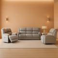 Landwood 3 Piece Power Reclining Living Room Set Gray