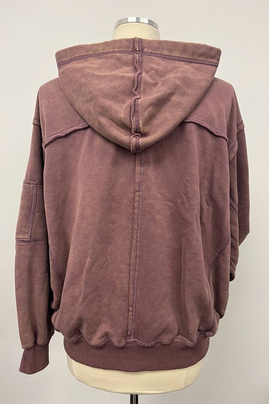 Fiori Hoodie Jacket THRIXINE