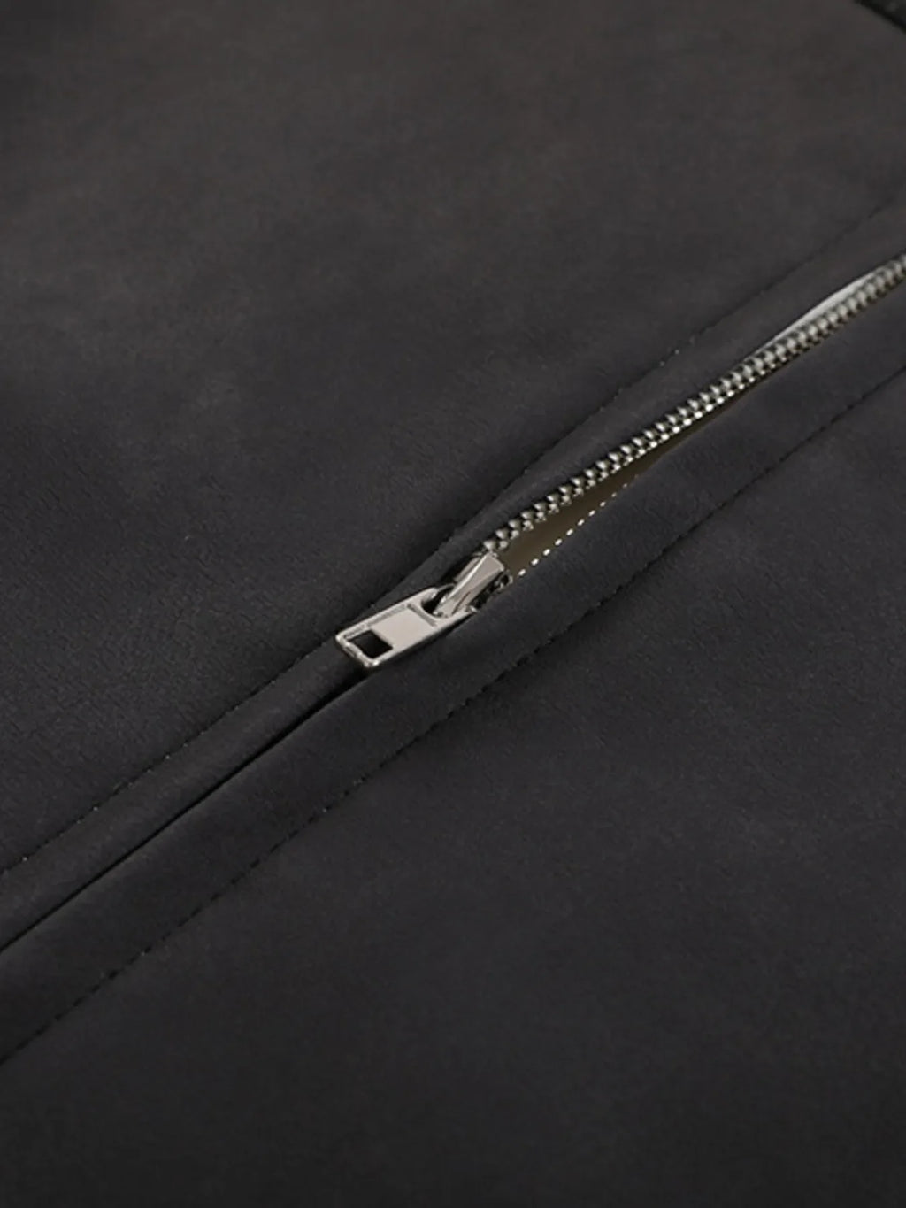 Men's Two-Tone Zip Up Jacket