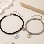 Sterling Silver Couple Bracelet For Women And Men