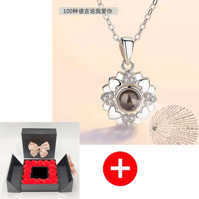 Artificial Rose Flower Gift Box Pi-Mart