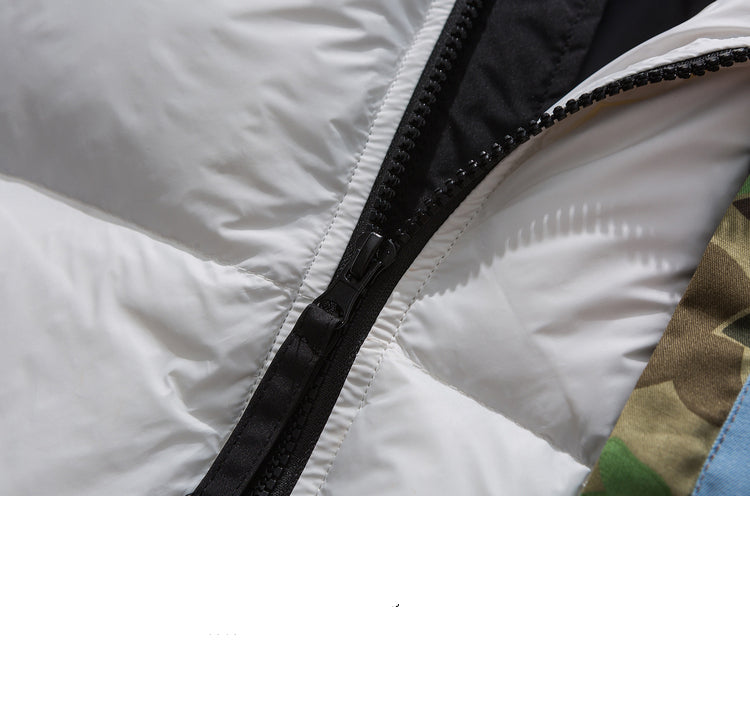 Down Jacket Men's Street Loose Couple's All-match Trendy Jacket