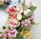 Valentine Easter Rose Tea Bag Hydrangea Wreath Pi-Mart
