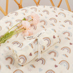 2 Layers Muslin Blanket, Bamboo Cotton Muslin Blanket For Home And Travel Use Halloween, Christmas Gift Lootquake LLC