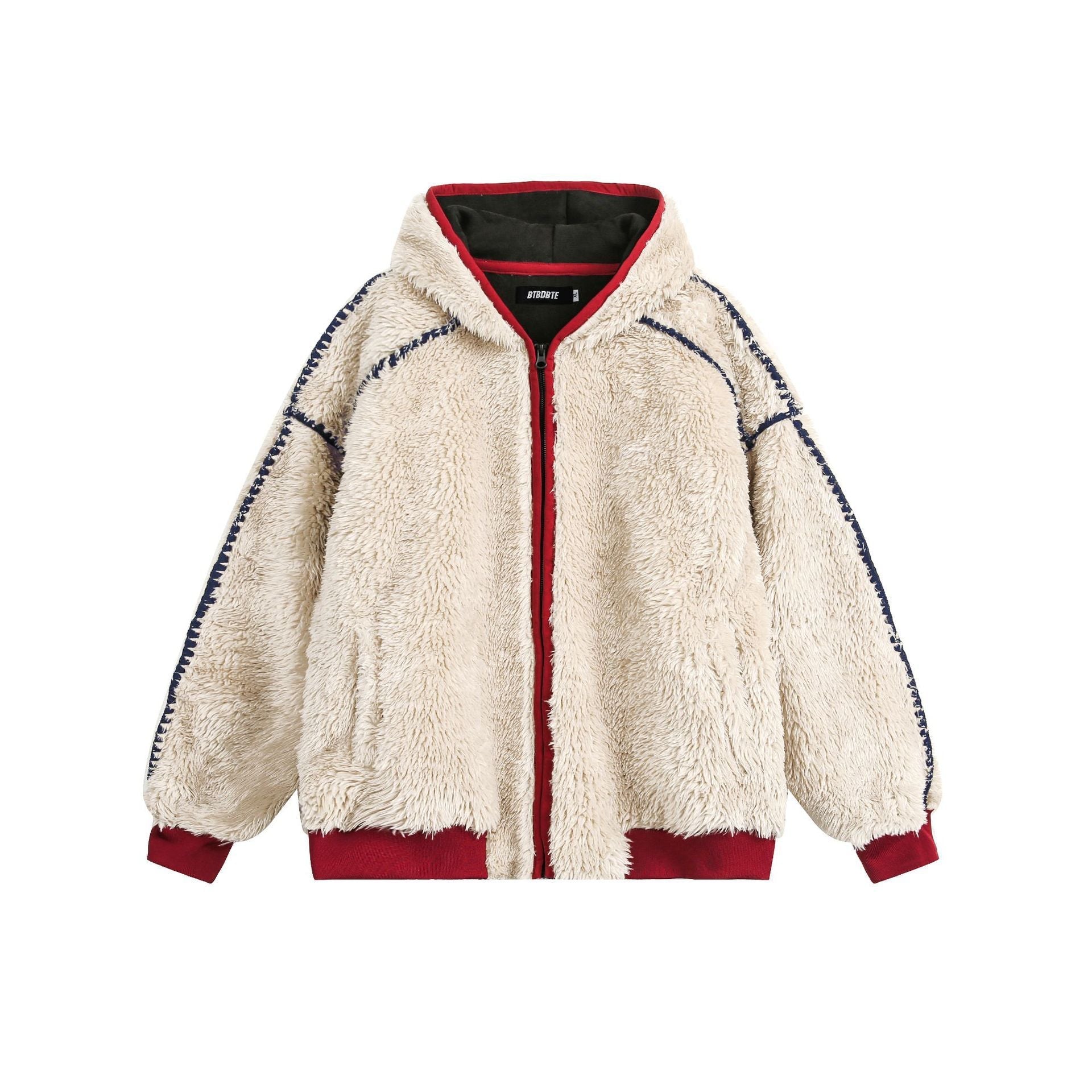 New Winter Velvet Cotton Clothes Lamb Wool Coat Pi-Mart