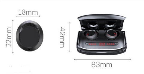 T11 Wireless Bluetooth Headset 5.0 Earbuds Pi-Mart
