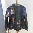 Ladies' Double-breasted Wool Suit Jacket Pi-Mart