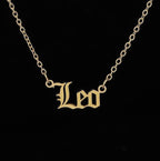 Zodiac Necklace Alphabet - SJB-DIAMOND ELITES
