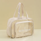 Waterproof beach bag, wet and dry separation fitness bag, toiletry bag, storage goggles, swimsuit swimming bag, Transparent Cosmetic Bag, - SJB-DIAMOND ELITES