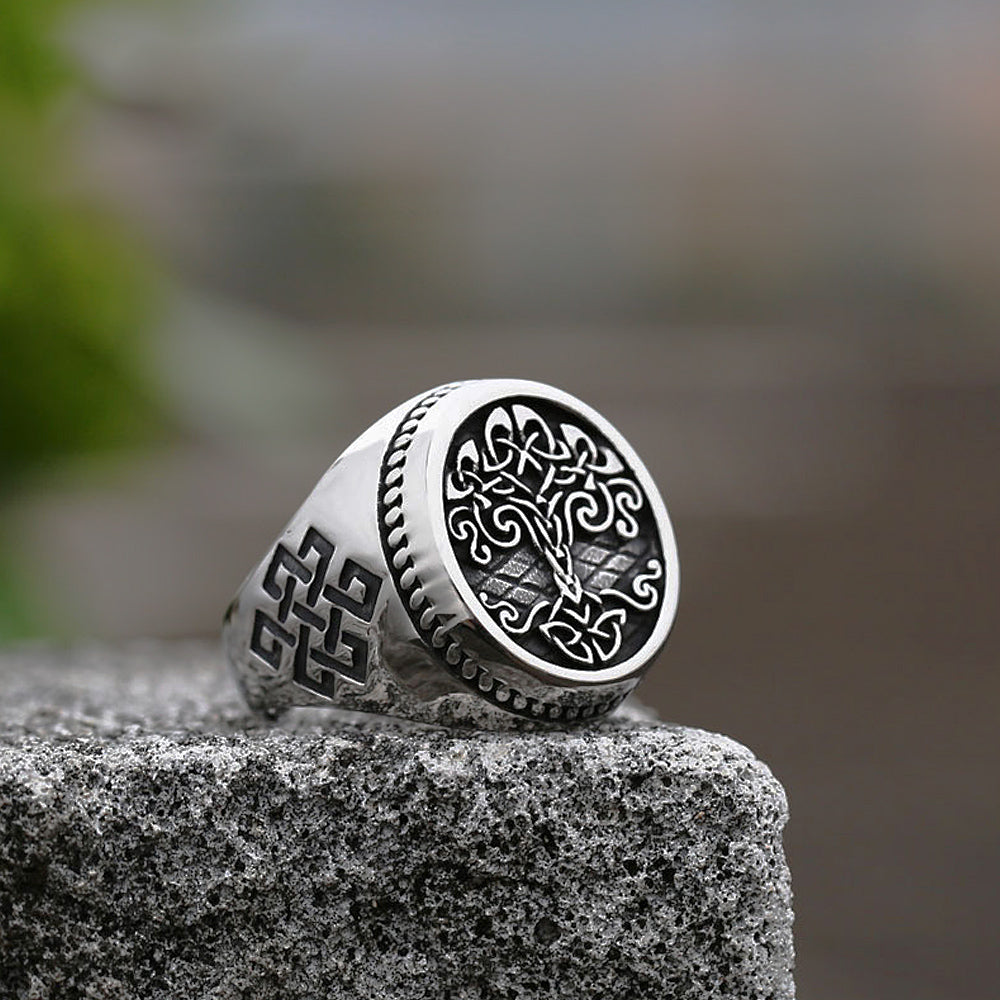 Vintage Nordic Ring - SJB-DIAMOND ELITES