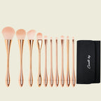 Small Waist Makeup Brush Set Soft Hair Loose Powder Makeup Tool Pi-Mart