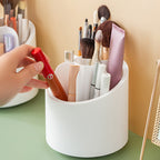 Dust Proof Household Acrylic Lipstick Cosmetic Storage Box Rotating Brush Barrel Pi-Mart