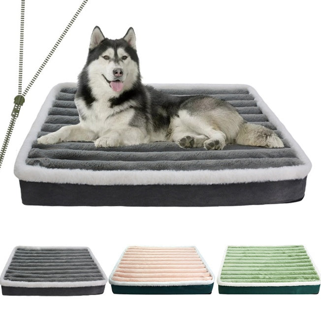 Dog Mat Mattress Warm Kennel Pillow Anti-bite Pi-Mart