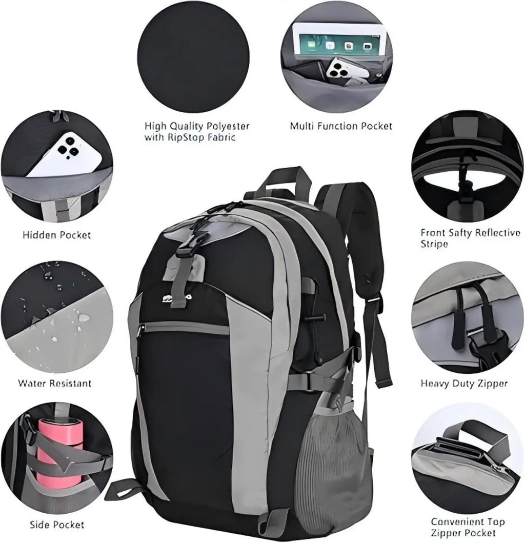 Water Resistant Hiking Backpack - SJB-DIAMOND ELITES