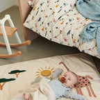 Cute Cartoon Quilt Cover And Pillowcase 2 Piece Set Pi-Mart