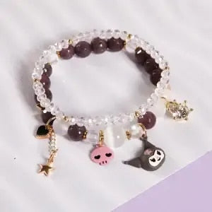 Crystal Love Beaded Bracelets Pi-Mart