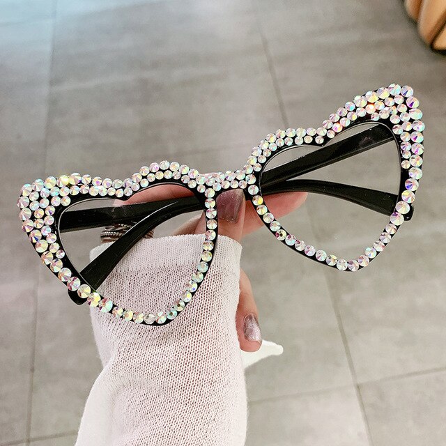 Cat Eye Heart Fashion Sunglasses - SJB-DIAMOND ELITES