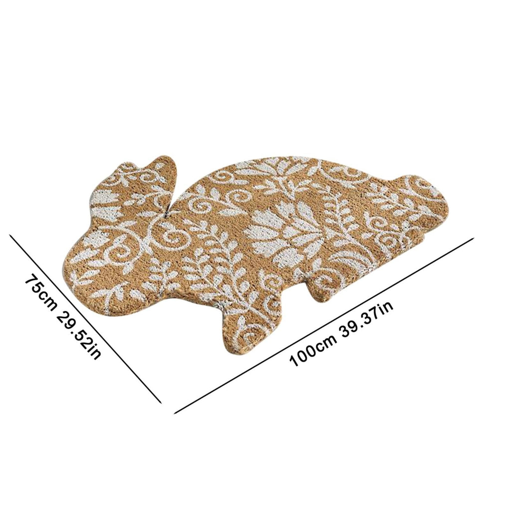 Rabbit Flannel Floor Mat Household Entrance Door Floor Mat Pi-Mart