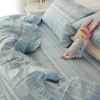Cotton Single Double Duvet Cover Student Dormitory Bedding Pi-Mart