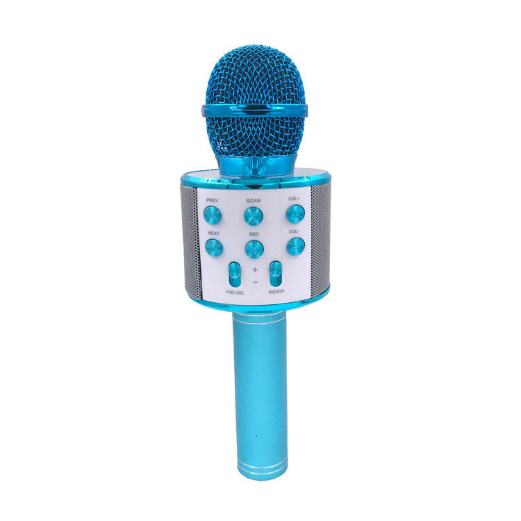 Wireless Bluetooth Colorful Light Microphone Pi-Mart