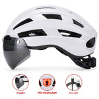 Magnetic Suction Goggles Unisex Mountain Highway Color Changing Cycling Bicycle Helmet Lootquake LLC