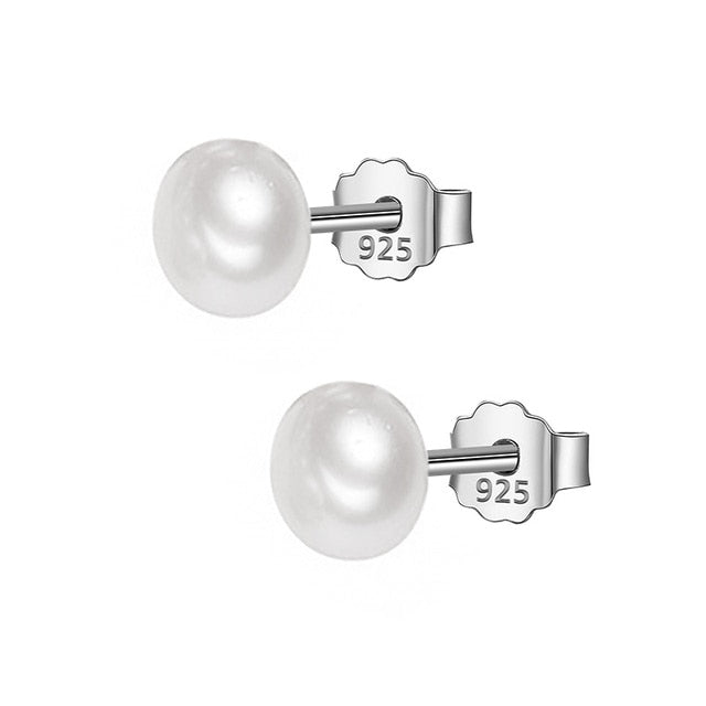 Baroque Pearl Stud Earrings Pi-Mart