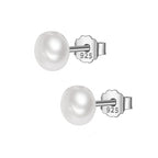 Baroque Pearl Stud Earrings Pi-Mart