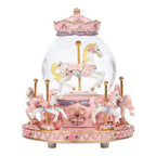 Crystal Music Box Carousel Creative Gifts For Valentine's Day Pi-Mart